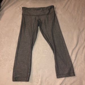 Grey Lululemon Capri leggings